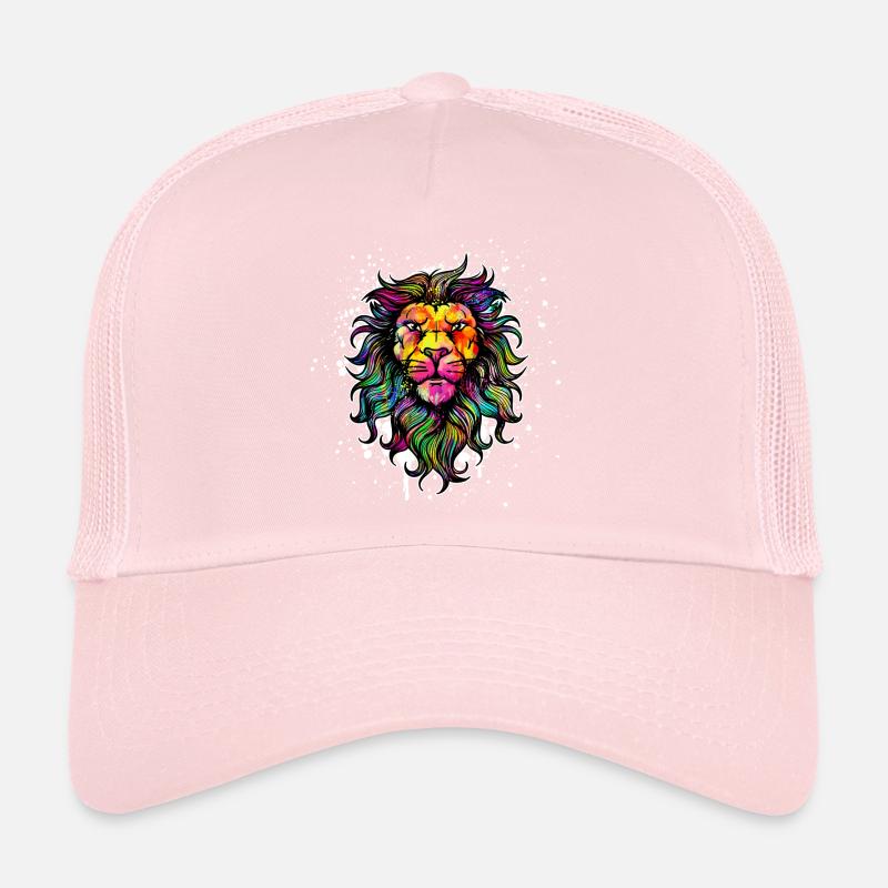 Dessin Illustration Wildstyle Graffiti Lion Casquette trucker 