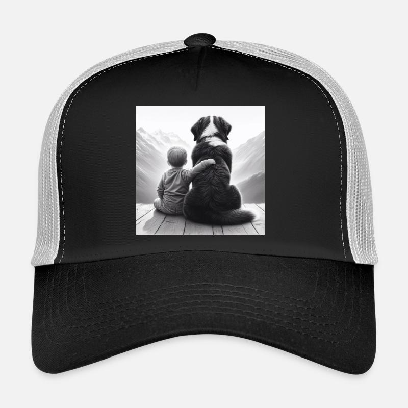 Bouvier bernois Casquette trucker 