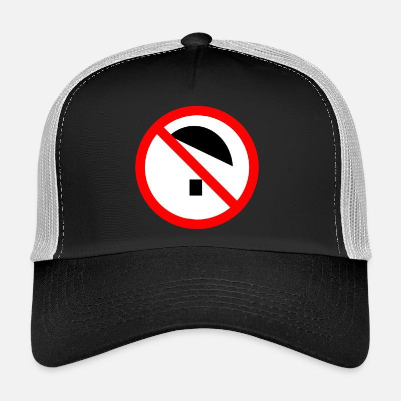 No Nazis - Trucker Cap - Schwarz/Steingrau