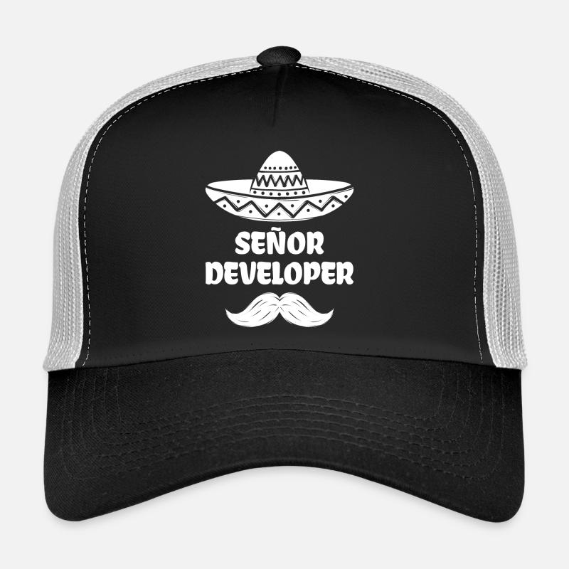 Déclaration du développeur Code Informatique Geek Scripting Casquette trucker 