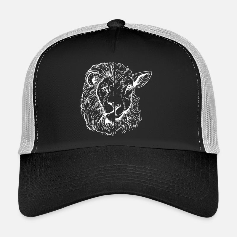 Lion and Lamb Trucker Cap
