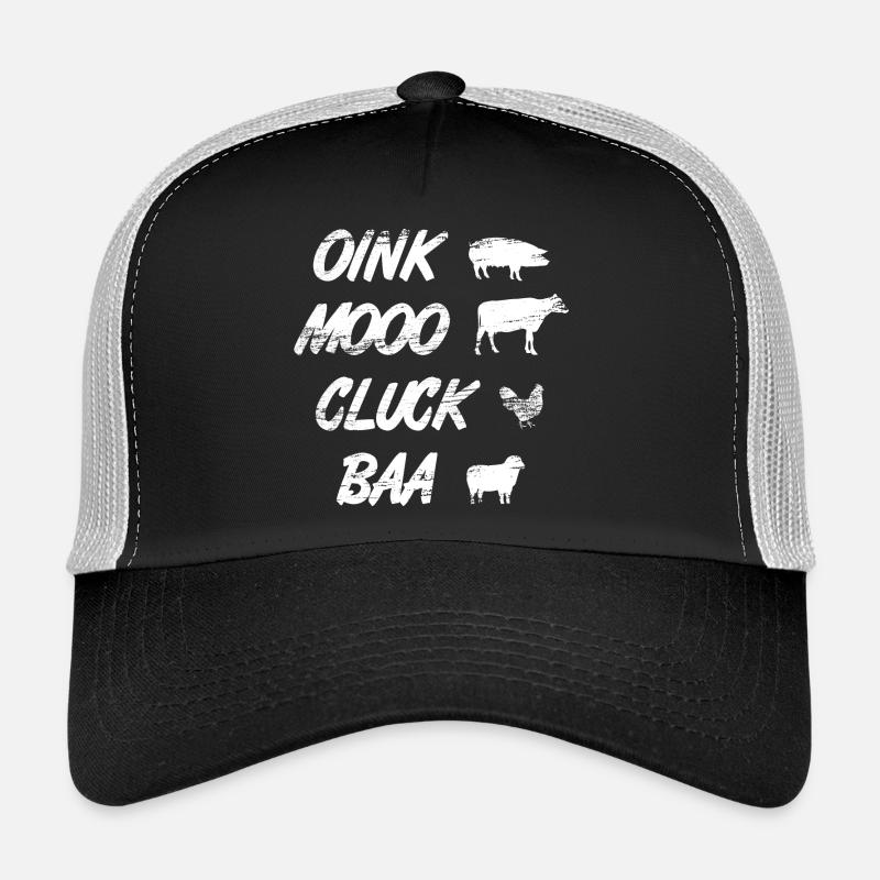 Oink Mooo Cluck Baa Trucker Cap