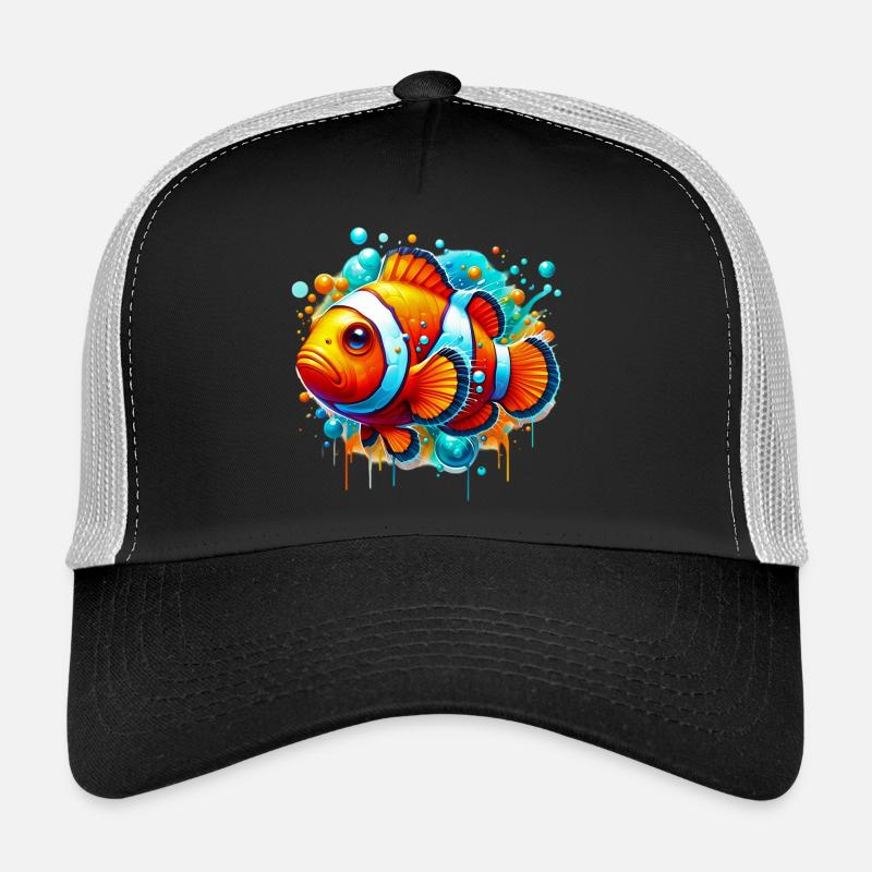 Poisson-clown Casquette trucker 