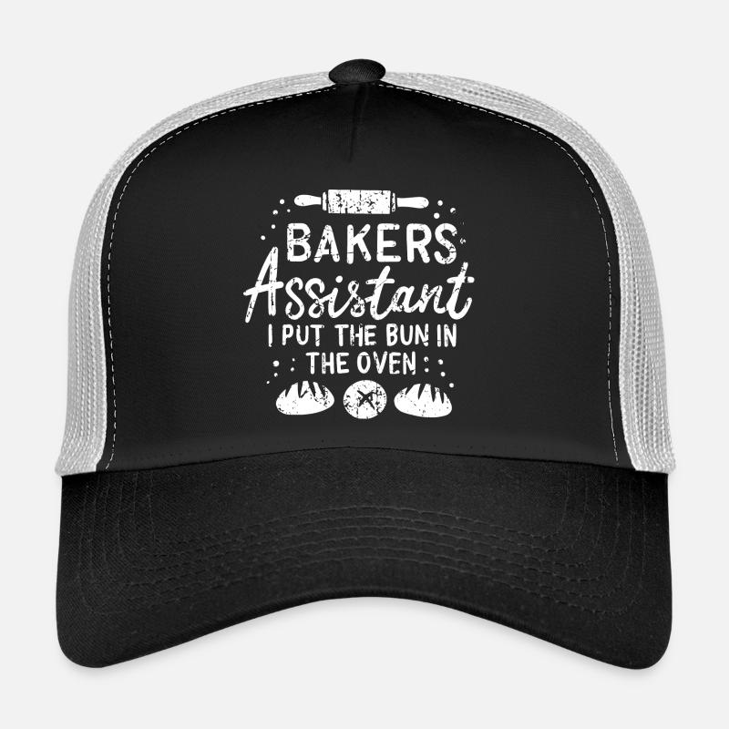Bäckereifachverkäuferin - Trucker Cap - Schwarz/Steingrau