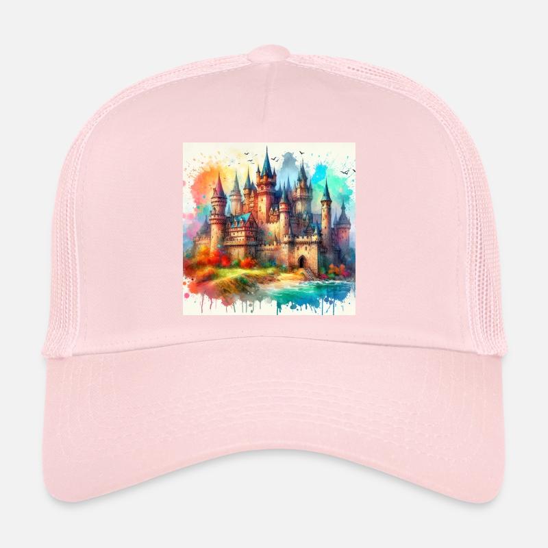 Medieval castle Trucker Cap