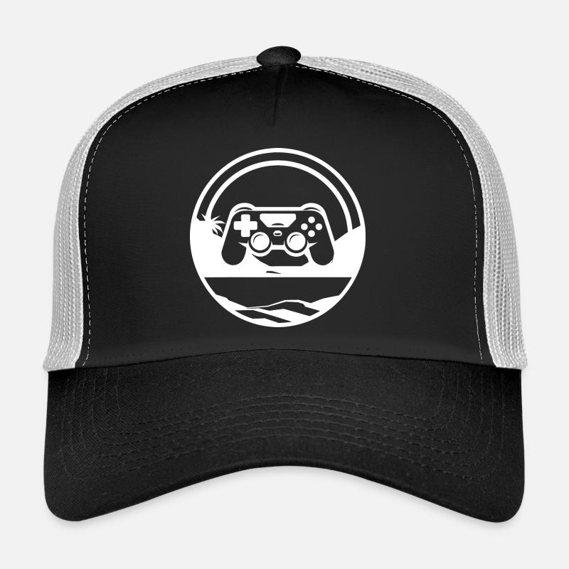 Videospiele Grafik Trucker Cap