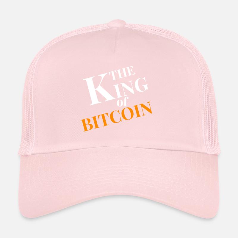 Roi du graphique Bitcoin Casquette trucker 