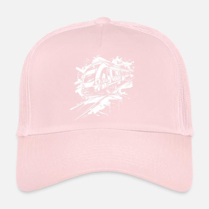 Train Graffiti Trucker Cap