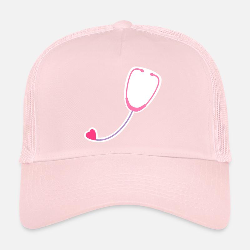 Coloured stethoscope Trucker Cap