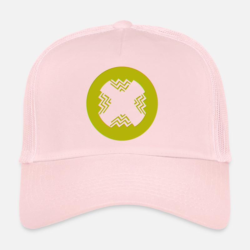 Circular Inner Style Trucker Cap