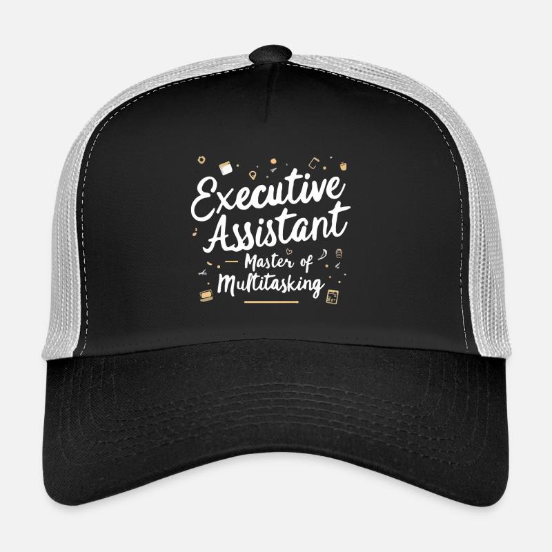 Assistante du Directeur Général Expert Multitâche Casquette trucker 