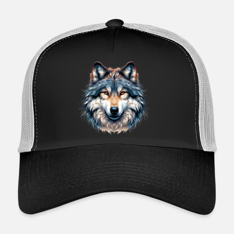 Wolf Trucker Cap