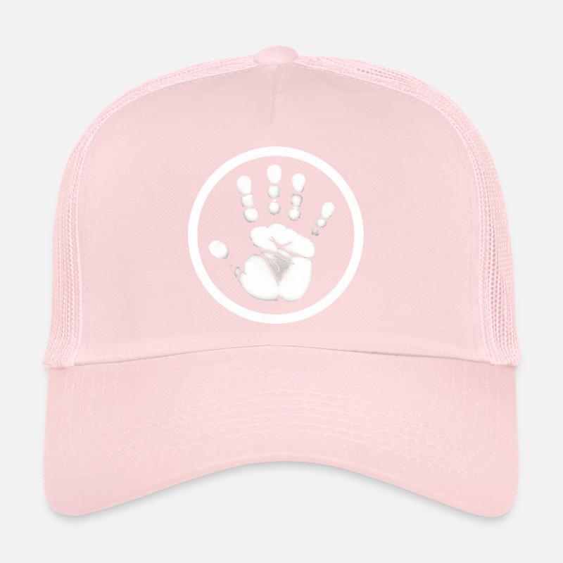 Empreinte de main main Casquette trucker 