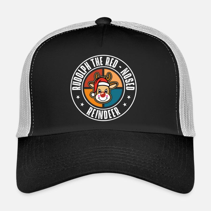 Rudolph - Trucker Cap - Schwarz/Steingrau