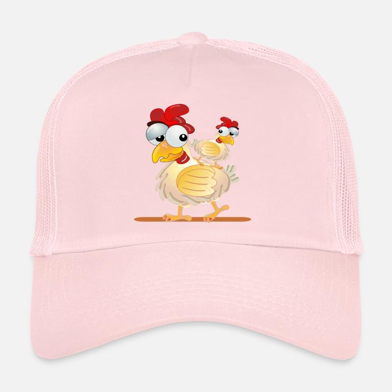 POULES COSTUMES COUPLES Casquette trucker 