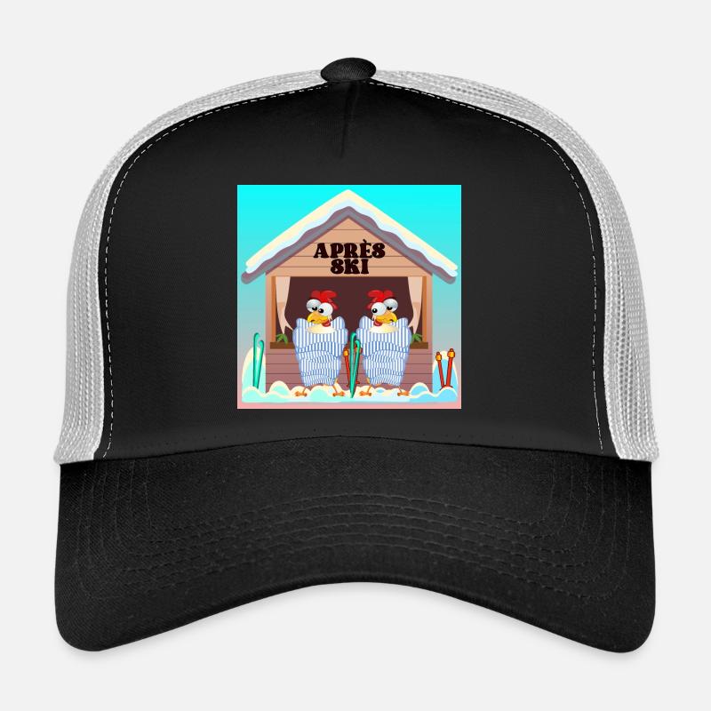 APRÈS SKI - WINTER CHICKEN POULTRY Trucker Cap