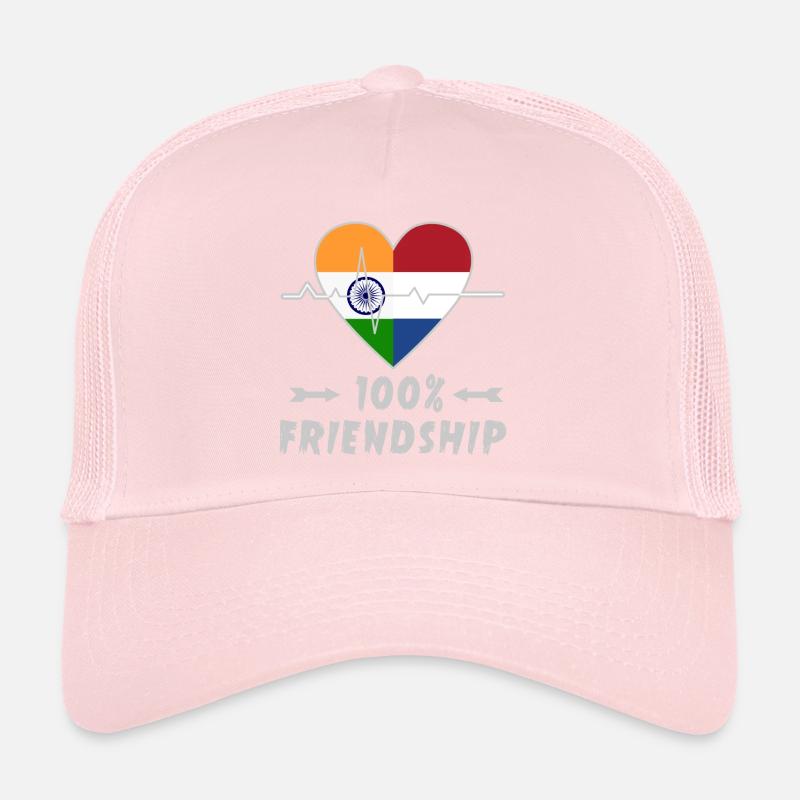 L'Inde et les Pays-Bas : amitié à 100 % Casquette trucker 