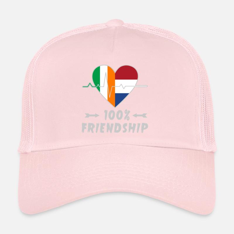 L'Irlande et les Pays-Bas : amitié à 100 % Casquette trucker 