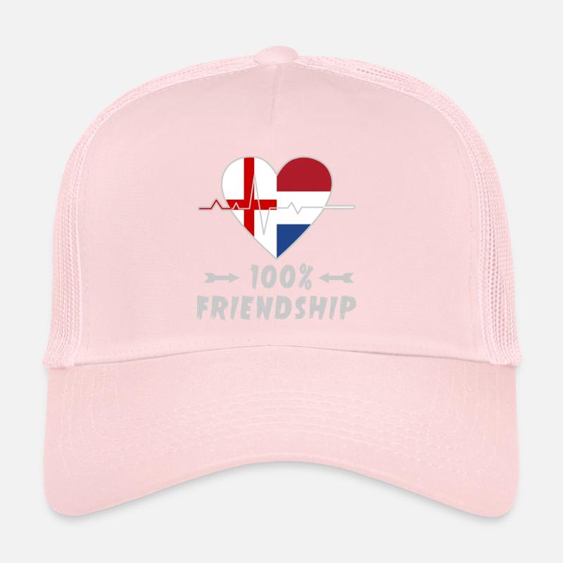 L'Angleterre et les Pays-Bas : amitié à 100 % Casquette trucker 