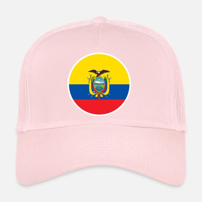 Équateur Drapeau équatorien Casquette trucker 