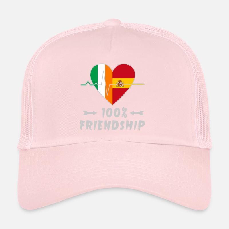 L'Inde et l'Espagne : amitié à 100 % Casquette trucker 