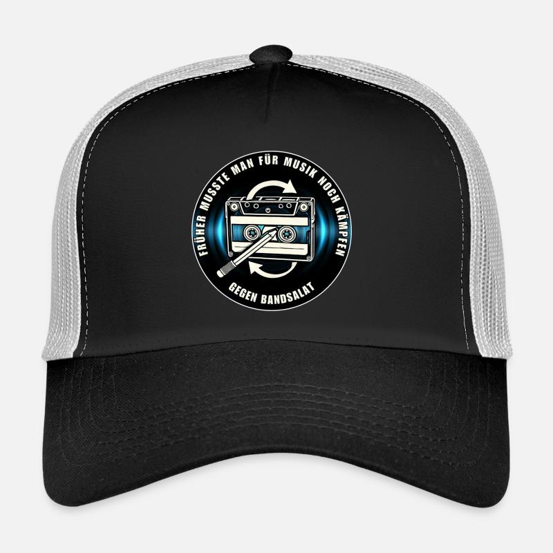 Retro Music Design : lutter contre la salade de cassettes Casquette trucker 