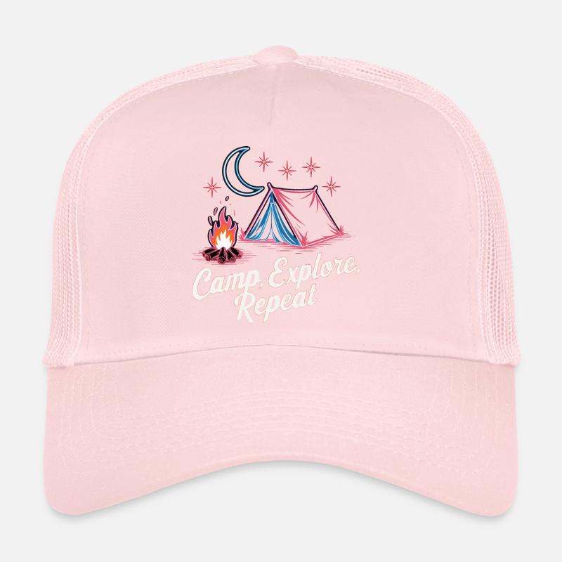 Camp Explore Repeat Casquette trucker 