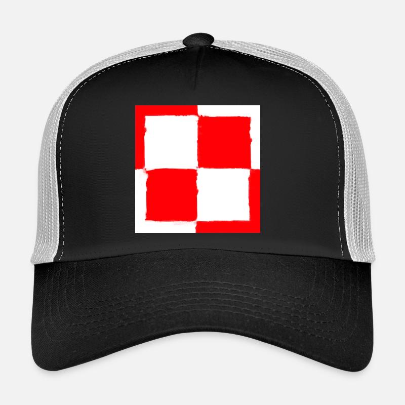 Schachbrettsymbol des polnischen Polens Trucker Cap
