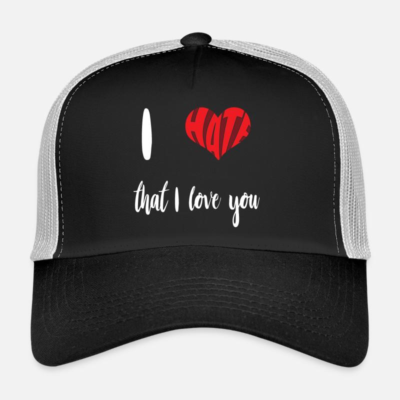 Hate That Love You Stop Hate Anti Hate Trucker Cap