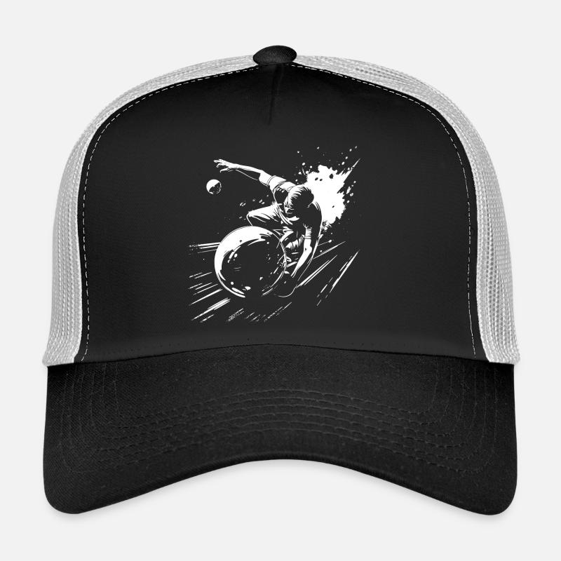 Bowling Graphics Trucker Cap