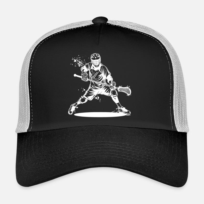 Lacrosse player Trucker Cap
