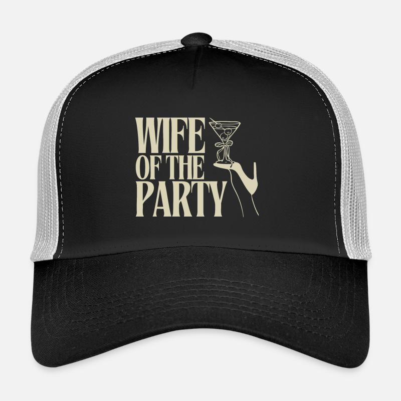 Épouse du parti Martini Design Casquette trucker 
