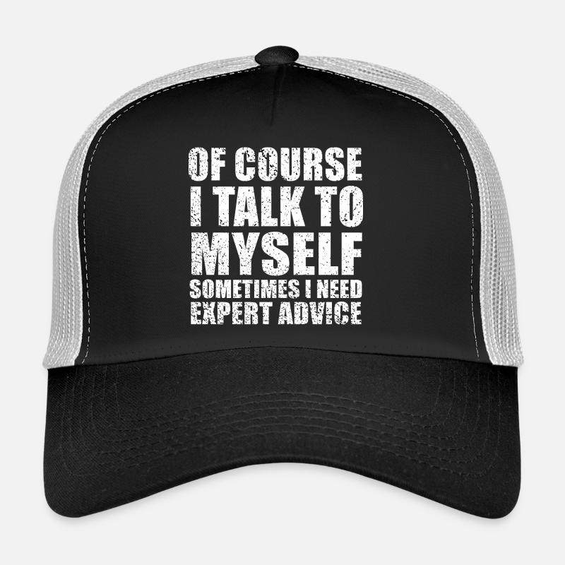 Cool quote - Trucker Cap - black/stone grey