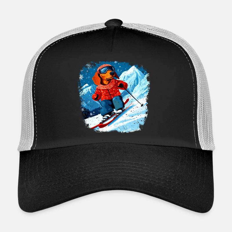 Dackel Ski Trucker Cap