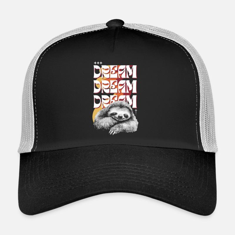 Dreamy Sloth – Dream Dream Dream Trucker Cap