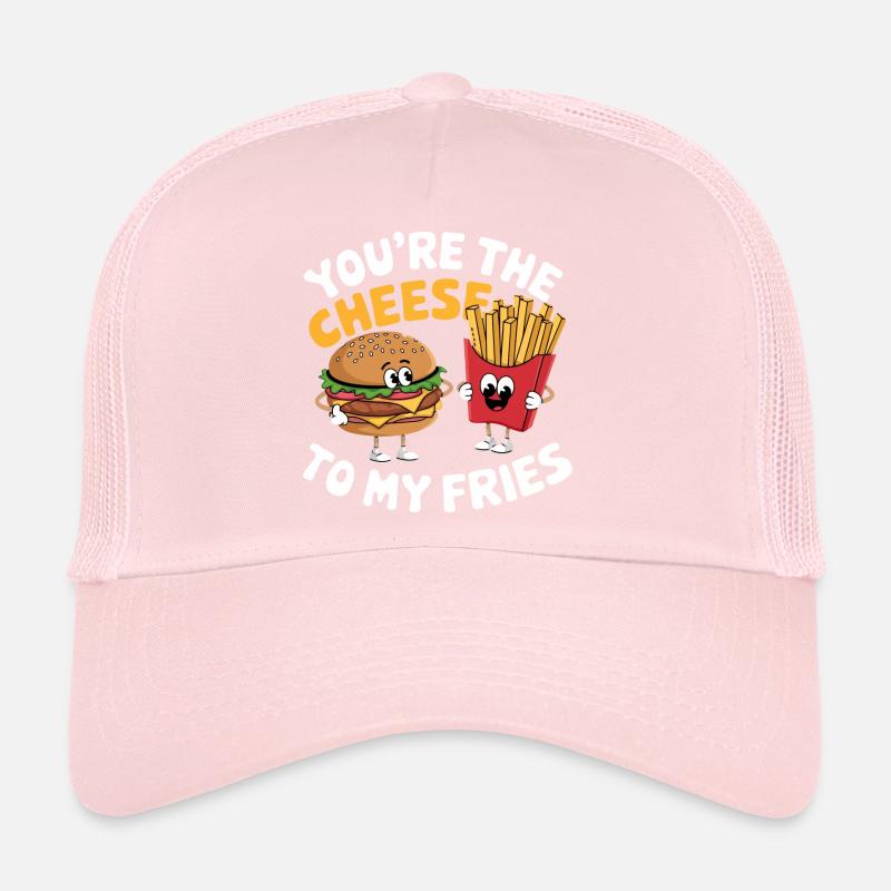 Fromage à mes frites Casquette trucker 