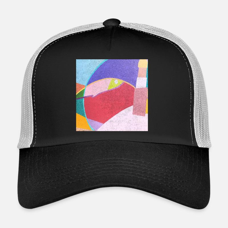 Colorful Murals - Trucker Cap - black/stone grey