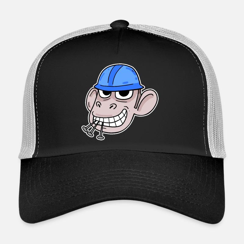 Singe Ouvrier du bâtiment de chantier Casquette trucker 