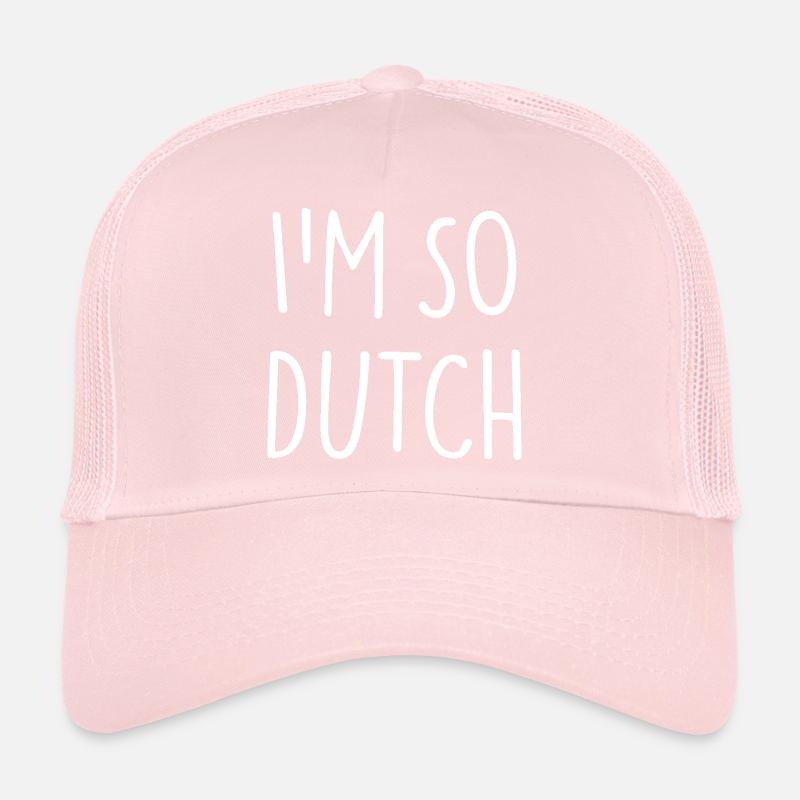 JE SUIS TELLEMENT NÉERLANDAIS Pays-Bas Casquette trucker 