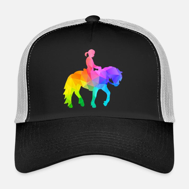 Filles d’équitation à poney Casquette trucker 