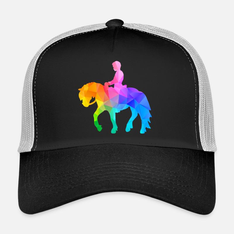 Garçon d’équitation à poney Casquette trucker 