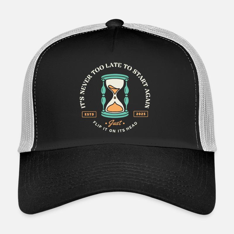 Redémarrer – Sablier des secondes chances Casquette trucker 