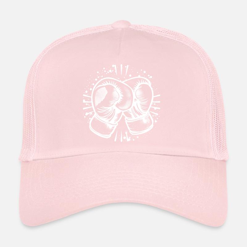 Dessin de gants de boxe Casquette trucker 