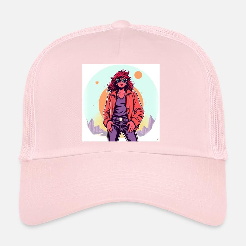 Style des années 90 Casquette trucker 