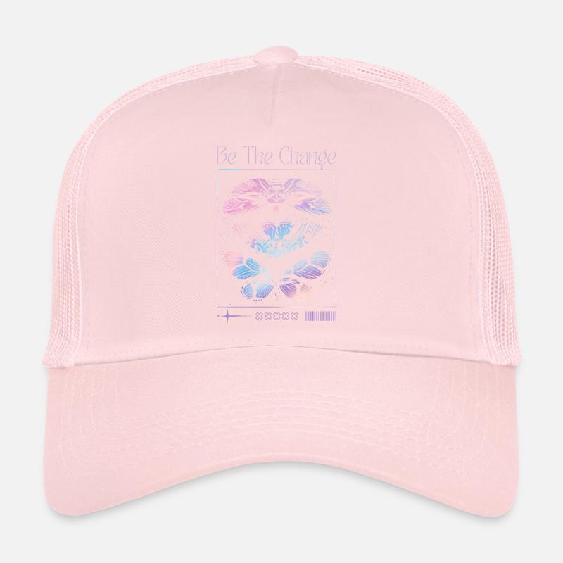 Soyez le changement – Transformation du papillon Casquette trucker 