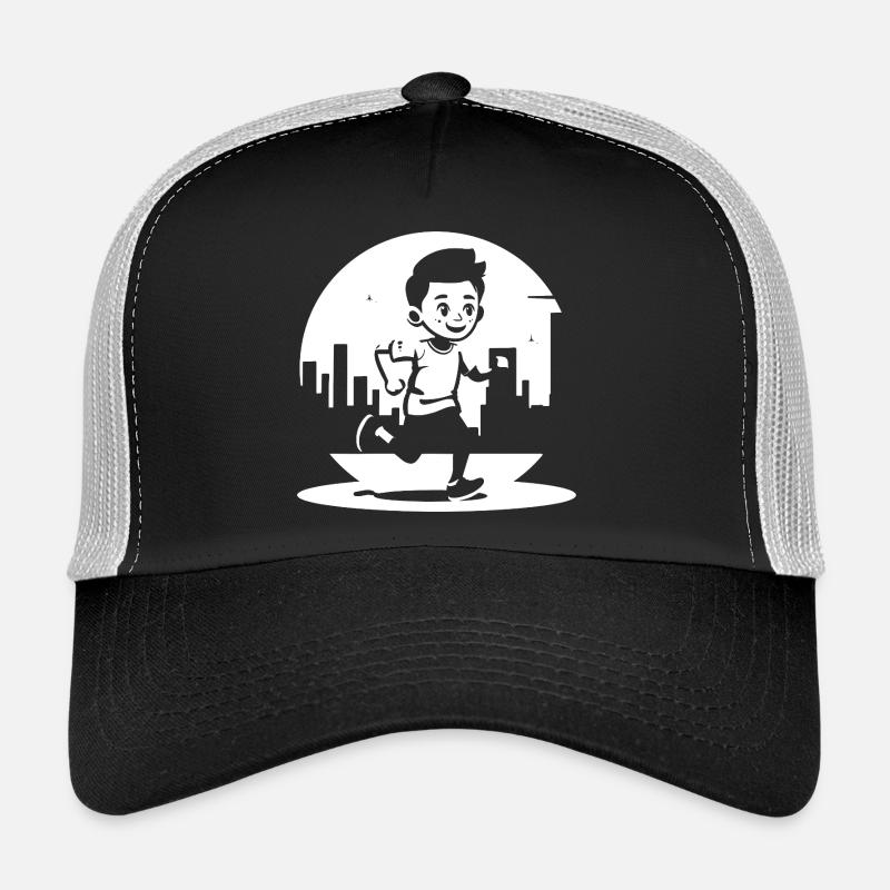 Garçon marathonien Casquette trucker 