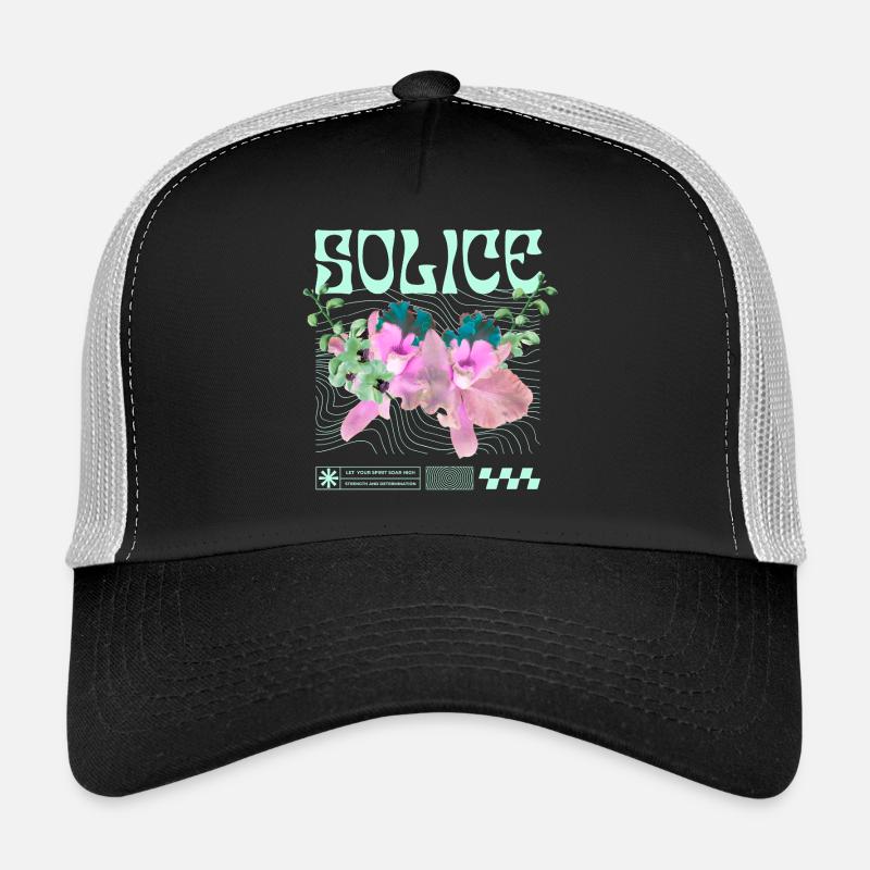 Solice – Tranquillité botanique Casquette trucker 