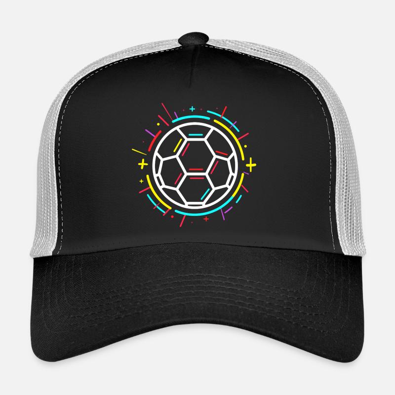 Fußball Ball Zeichnung Trucker Cap