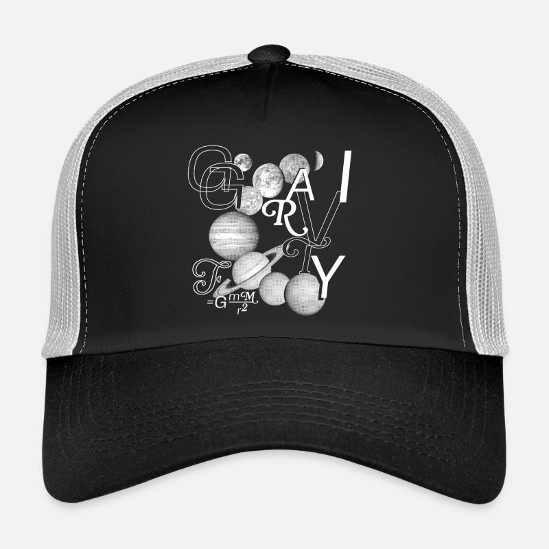 Typo-Kraft: Gravity in Style Trucker Cap