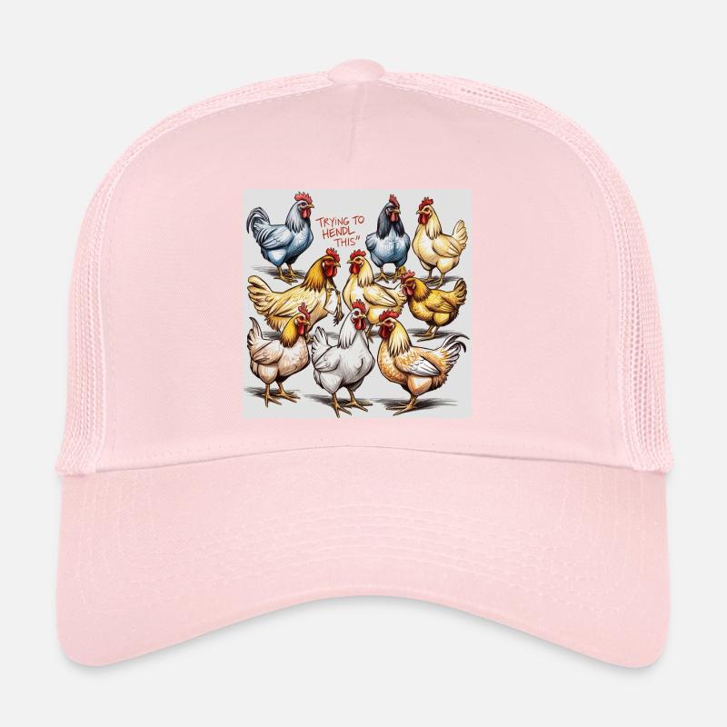 Chicken Ballet: Polyphonic Chicken Troupe Trucker Cap